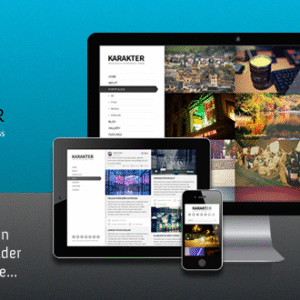 Karakter - Wordpress theme